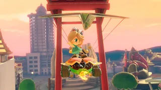 Mario Kart 8 DX (Online) | Baby Rosalina - Streetle - Slick wheels - Paper Glider