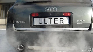 Audi allroad A6 C5 2.7T Ulter Sport exhaust sound