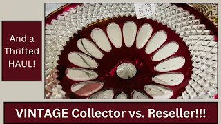 Thrift with me!  Vintage Collector vs  Reseller - Who Will Win?