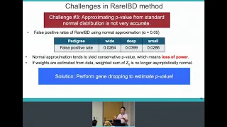 Jae Hoon Sul | Rare Variant Analysis for Extended Pedigrees and its Application to Severe Bipolar ..