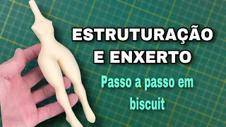 COMO ESTRUTURAR E ENXERTAR UM CORPO EM BISCUIT