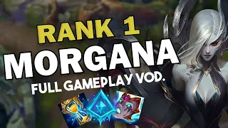 Rank 1 Morgana - THE Kill Lane - High ELO Full Game VOD