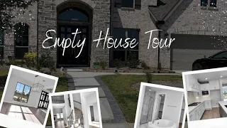 Empty House Tour - We bought our 1st Home- Texas Living - New Construction