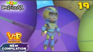 Vir The Robot Boy in Hindi: New Compilation 19 | Animated Series | Wow Cartoons