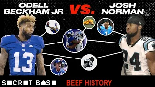 Odell Beckham Jr’s beef with Josh Norman was a hard-hitting, media-fueled drama