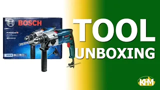 Bosch GSB 20 2 RE 2 Speed Hammer Drill 20mm 800W Quick Unboxing