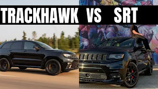 Jeep SRT vs Jeep TRACKHAWK... Here's what I think after Owning Both
