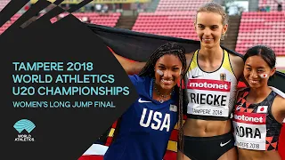 Women's Long Jump Final - World Athletics U20 Championships Tampere 2018