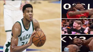 Fans COUNTING on Giannis Free Throw COMPILATION!