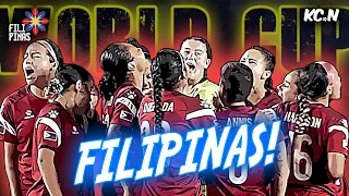 FILIPINAS FOOTBALL | FIFA Women's World Cup 2023 #labanfilipinas #fifawwc