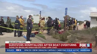 Dozens Hospitalized After Boat Overturns Near Point Loma