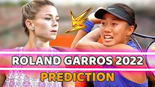 Camila Giorgi vs Shuai Zhang - Roland Garros 2022 1R - Prediction