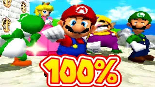 Super Mario 64 DS - 100% Longplay Full Game Walkthrough No Commentary Gameplay - All 150 Power Stars