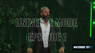 WWE 2K24 UNIVERSE MODE RAW EPISODE 1