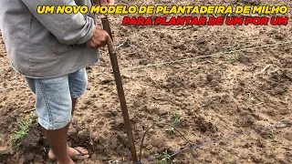 VEJA NOVO METODO DE PLANTAR DE MILHO, DE GRÃO EM GRÃO