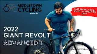 2022 GIANT REVOLT ADVANCED 1 700C  - @MiddletownCycling  [MORE CAPABLE THAN EVER!!]