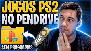 Como passar Jogos de PS2 pro Pendrive SEM PROGRAMS (Fácil e Rápido)