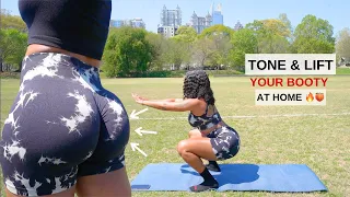 7 Minute Tone + Butt Lift Workout for Beginners : Tone Your Lower Body in Just 7 Days!