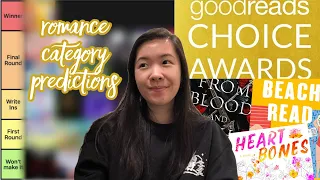 Let's Predict the 2020 Goodreads Choice Awards Nominations: Romance Category