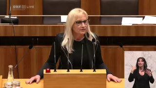 35 Nationalratssitzung III Angela Winzig ÖVP 2015 04 22 0900 tl 06 Politik LIVE Angela Winzig  VP