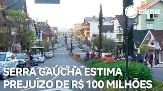 Gramado estima prejuízo de R$ 100 milhões no mês de maio