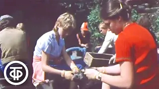 Археологические раскопки в Новгороде. Время. Эфир 8 августа 1984