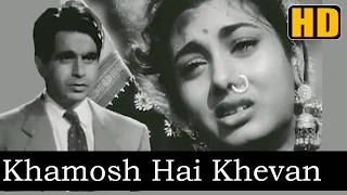 Khamosh Hai Khevan Haar Mera - Lata - Amar (1954) - Music by Naushad - Dilip Kumar Hits