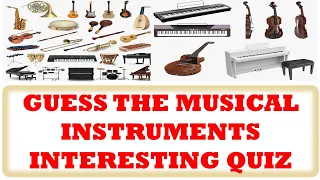 Game Video | Guess the Instruments | Musical Instruments Sounds