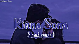 Kinna Sona (Slowed-Reverb) Sunil Kamath | Textaudio Lyrics | Lofi Song | Happiness feelings
