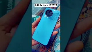 Infinix Note 12 2023 Blue #unboxing #youtubeshorts #viral #mobile #