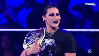 Rhea Ripley habla como Nueva Campeona de SmackDown - WWE SmackDown Español Latino: 07/04/2023