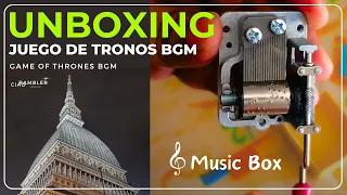 Unboxing Game of Thrones (Juego de tronos) BGM Music Box