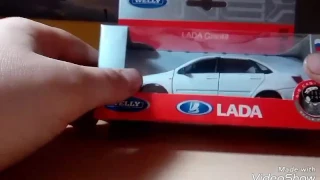 Unboxing lada granta (от welly)