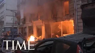 2 Firefighters Killed And 47 People Injured In Paris Bakery Explosion | TIME