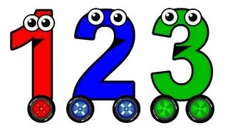 "Numbers 1 to 10 Chant" - Learn to Count English Numbers, Baby Toddler Learning Nursery Rhymes