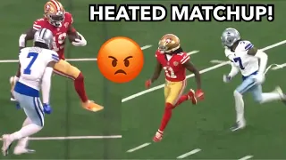 Deebo Samuel & Brandon Aiyuk vs Trevon Diggs! (WR vs CB) 49ers vs Cowboys 2021 Wild Card highlights