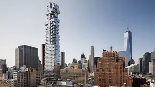 INSIDE an Apartment of the FUTURISTIC JENGA Tower in NYC En Espanol! | ¡VAMOS! | 56 Leonard #43BE