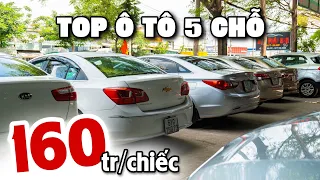 TOP những mẫu Ô tô 5 chỗ ..160 tr/chiếc | Auto Pháp Anh