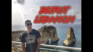 A DAY IN BEIRUT PARIS OF THE MIDDLE EAST | 😍 جولة في الروشة - كورنيش بيروت وسط البلد