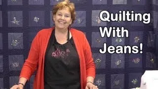 Quilt Using Old Jeans - Denim Quilting!