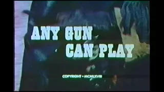 "Any Gun Can Play" 1967 Francesco De Masi (soundtrack), Opening and Ending