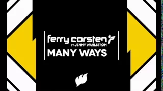 Ferry Corsten Ft. Jenny Wahlstrom "Many Ways" (Row Rocka Remix)