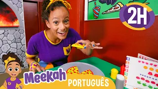 Meekah Visita um Parque Interior (Billy Beez)! | 2 HORAS DA MEEKAH! | Vídeos Educativos em Português