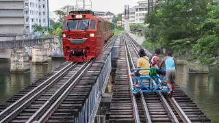 Riding Cheapest Rail Trolleys of Philippines