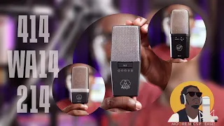 AKG c414, c214 vs Warm Audio WA14  - Lead Male Vocals (Versus Video) MMP: Ep 4