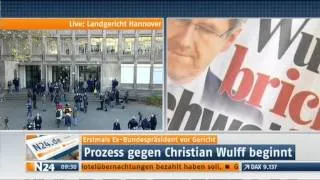 Christian Wulff :Die Rolle der "Bild"-Zeitung  "die Medien" die Präsidenten-Affäre vor Gericht