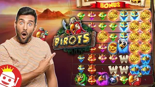 😱🦜 LUCKY UK PLAYER LANDS MAX WIN ON ELK'S PIROTS SLOT! 💎 SO MANY 1000X COINS!