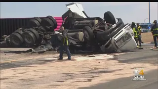 Tractor-Trailer Driver Killed In Mass. Pike Crash