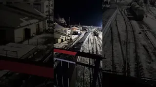 Поезд 391У Челябинск - Москва отправляется с 3-ей платформы станции Рузаевка 🙂