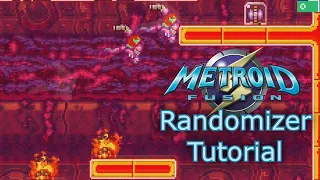 Metroid Fusion Randomizer Tutorial - Nova Stairs without Space Jump or Ice weapons